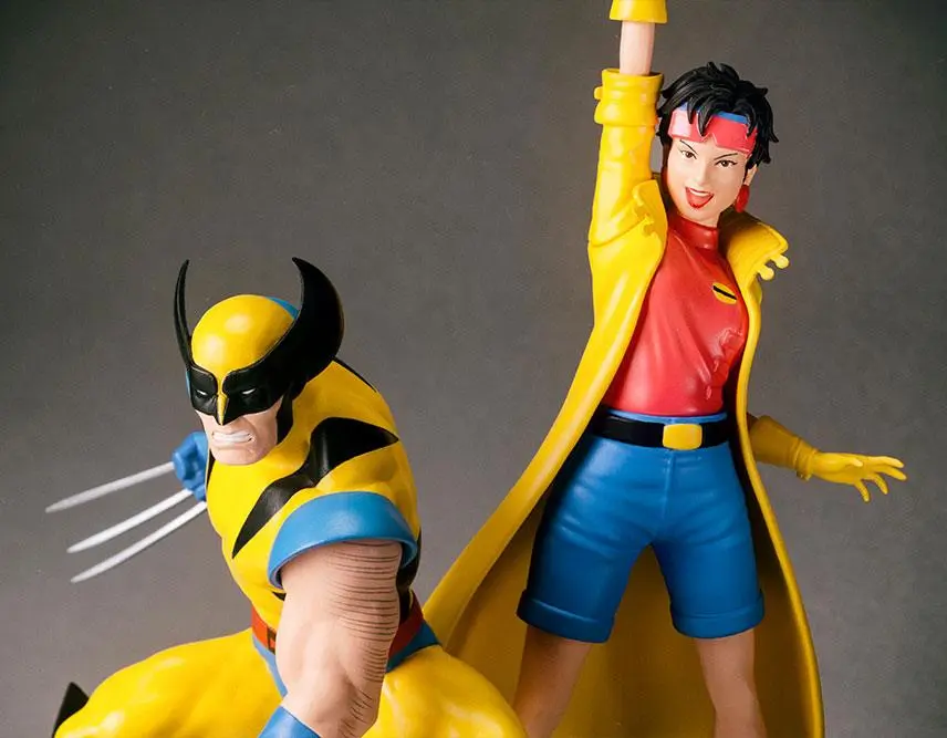 Marvel Universe ARTFX+ Statue 1/10 2-Pack Wolverine &amp; Jubilee (X-Men '92) 16 cm product photo