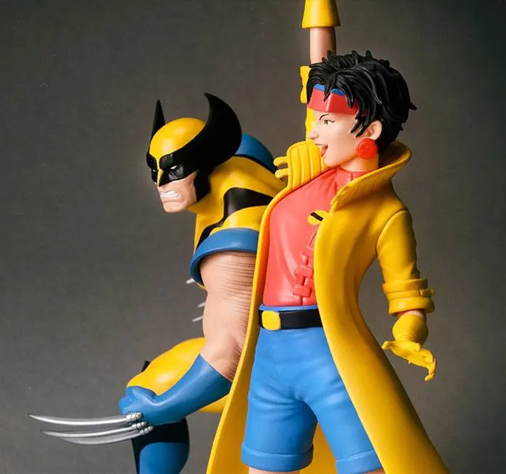 Marvel Universe ARTFX+ Statue 1/10 2-Pack Wolverine &amp; Jubilee (X-Men '92) 16 cm product photo