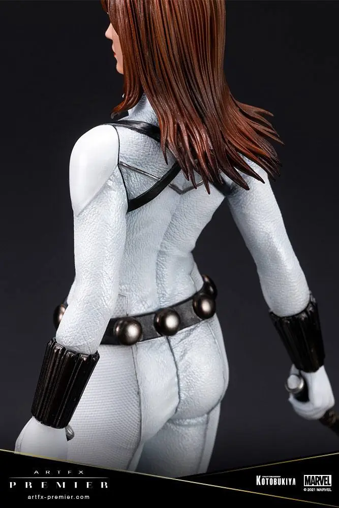 Marvel Universe ARTFX Premier PVC Statue 1/10 Black Widow White Costume Limited Edition 21 cm product photo
