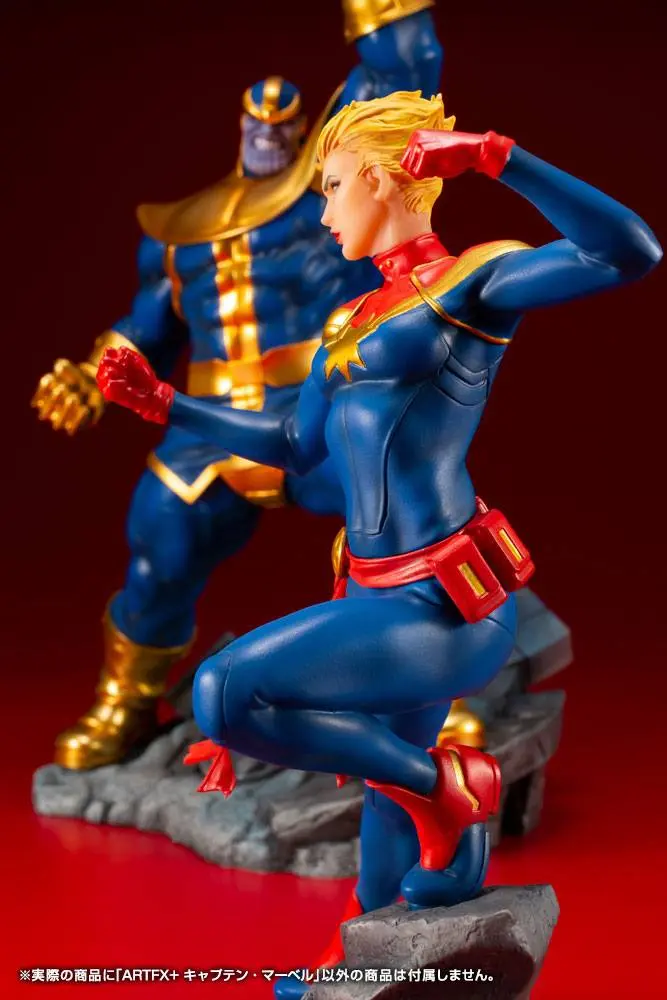 Marvel Universe Avengers Series ARTFX+ PVC Statue 1/10 Captain Marvel 17 cm product photo