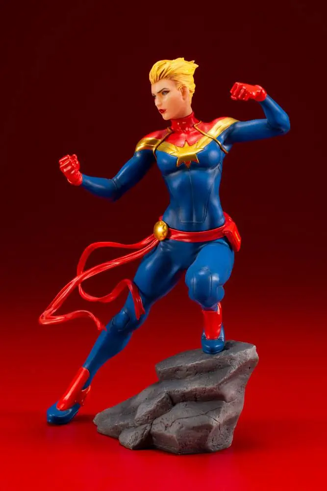 Marvel Universe Avengers Series ARTFX+ PVC Statue 1/10 Captain Marvel 17 cm product photo