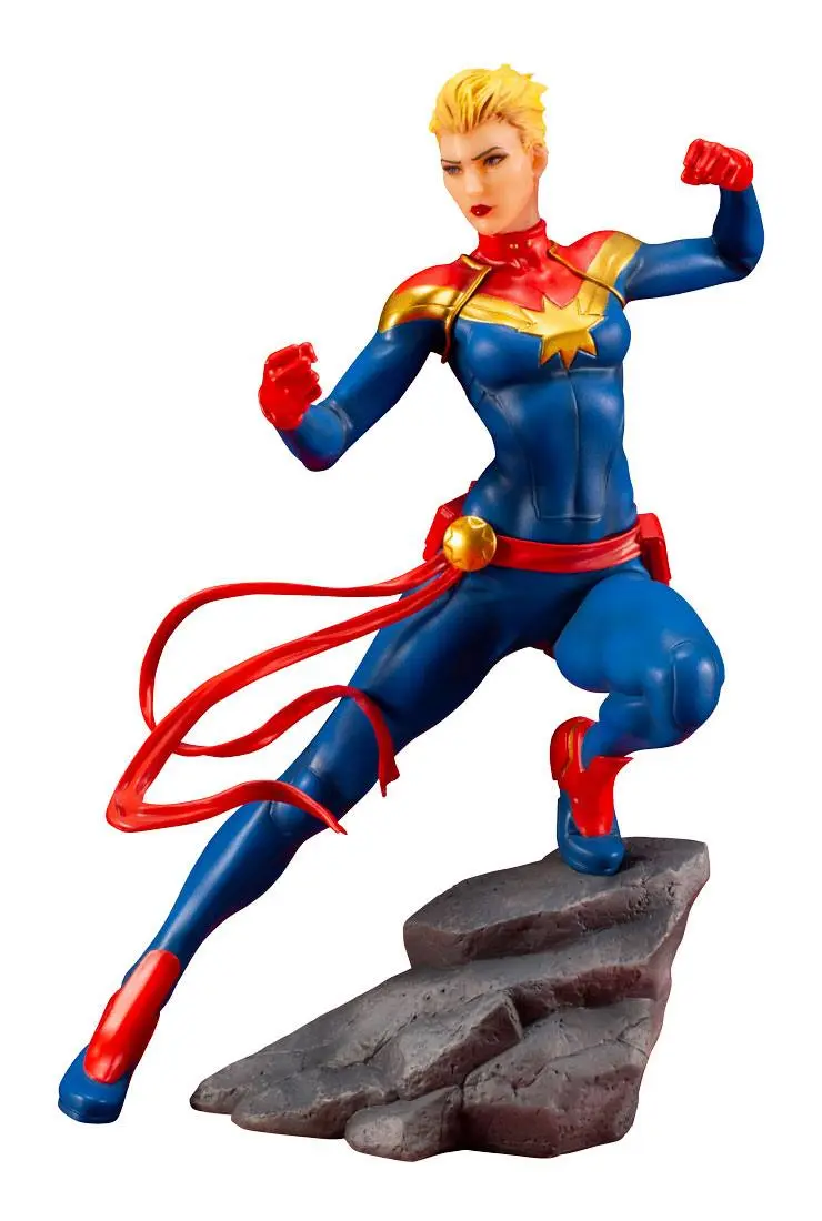 Marvel Universe Avengers Series ARTFX+ PVC Statue 1/10 Captain Marvel 17 cm product photo