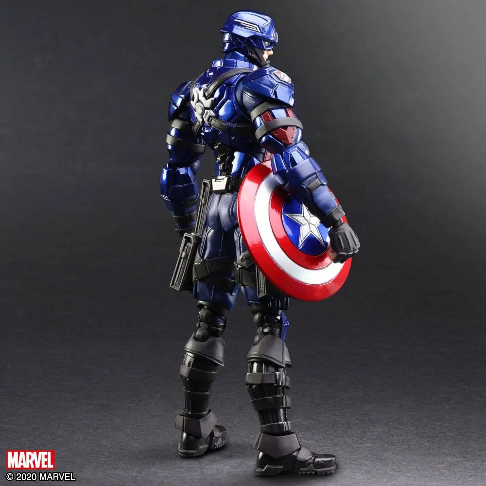 Marvel Universe  Bring Arts Action Figure Captain America by Tetsuya Nomura 16 cm product photo