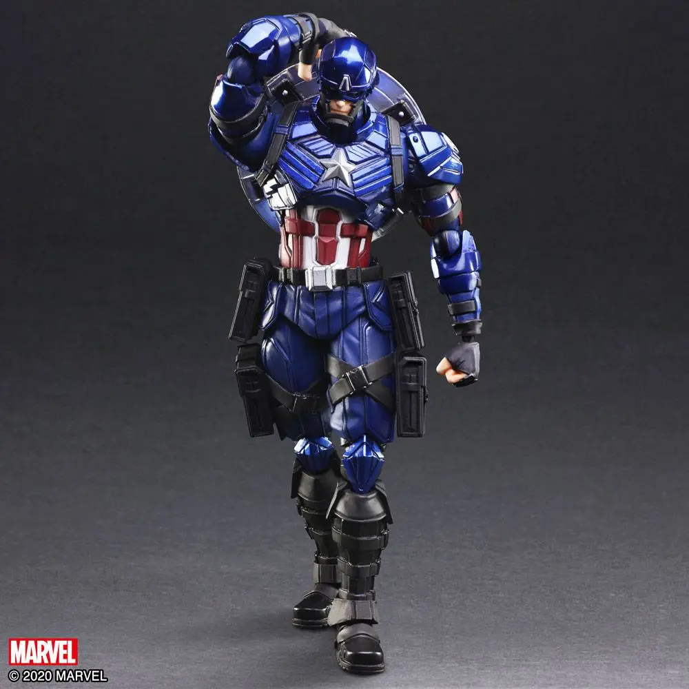 Marvel Universe  Bring Arts Action Figure Captain America by Tetsuya Nomura 16 cm product photo