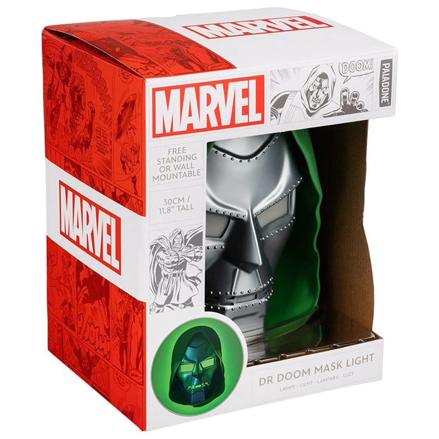 Marvel Universe Light Dr Doom Mask 30 cm product photo
