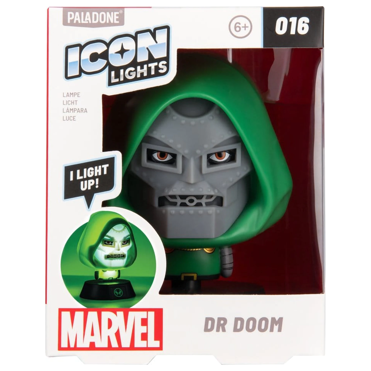 Marvel Universe Icon Light Dr Doom 11 cm product photo