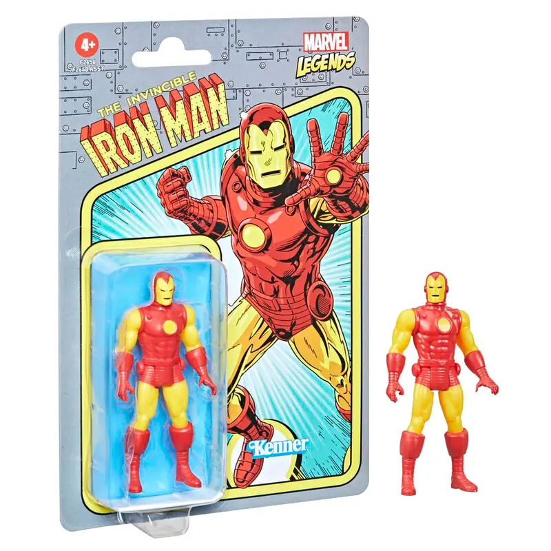 Marvel Legends Retro Collection Action Figure 2022 Iron Man 10 cm product photo