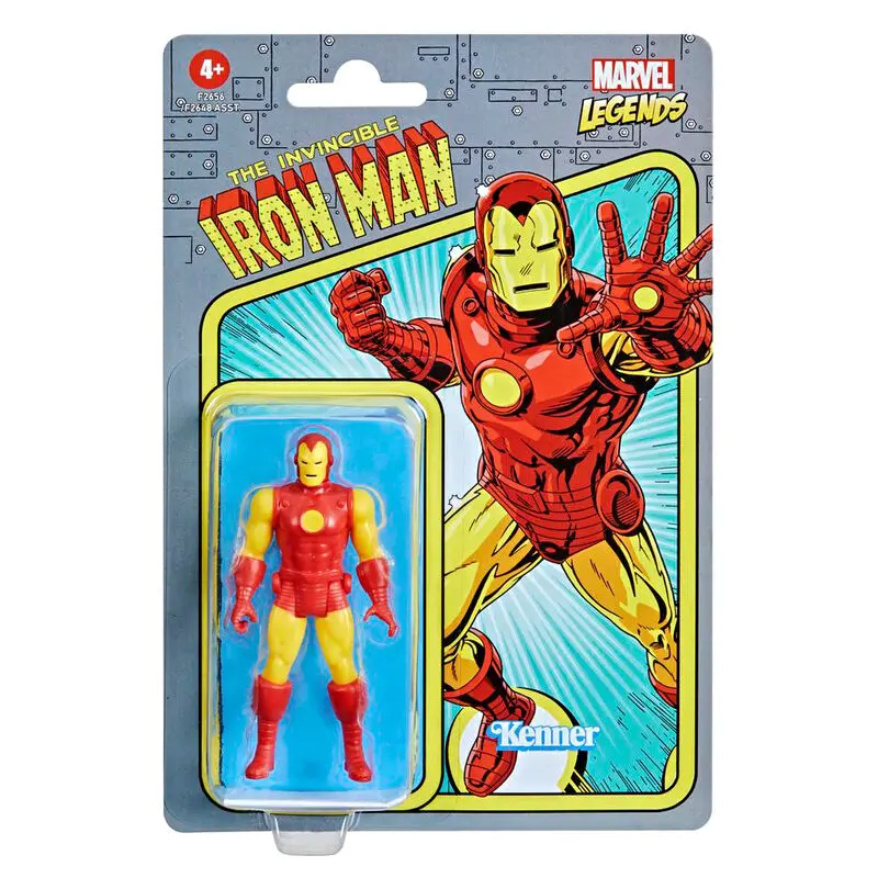 Marvel Legends Retro Collection Action Figure 2022 Iron Man 10 cm product photo