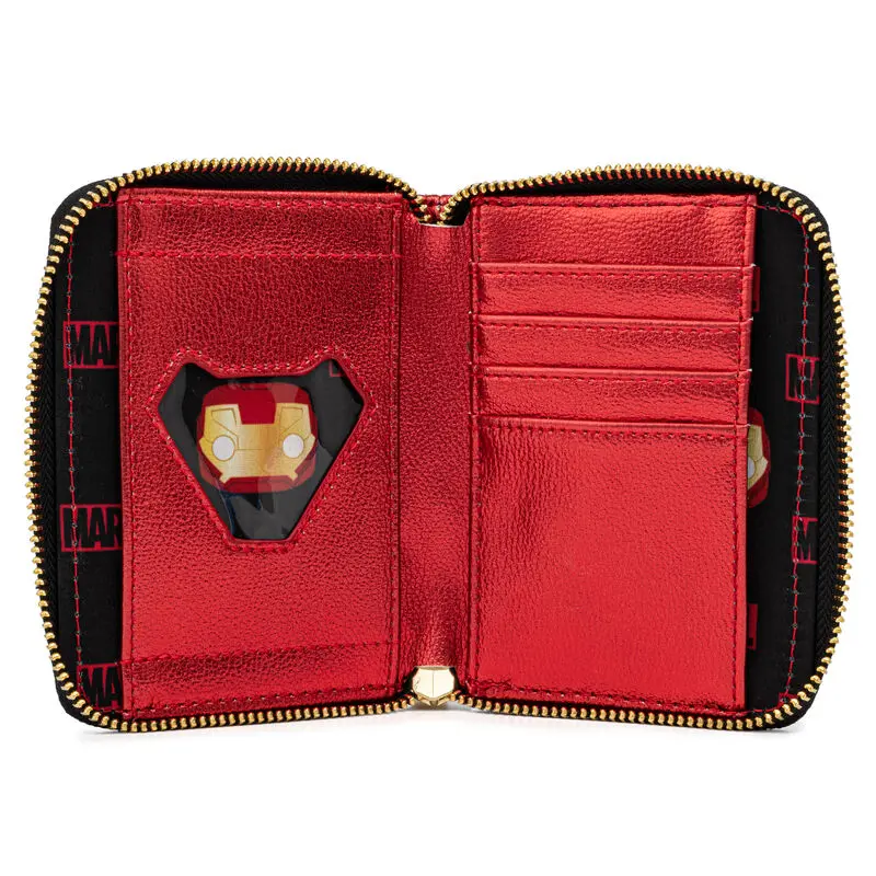 Marvel POP! by Loungefly Wallet Iron Man Head product photo