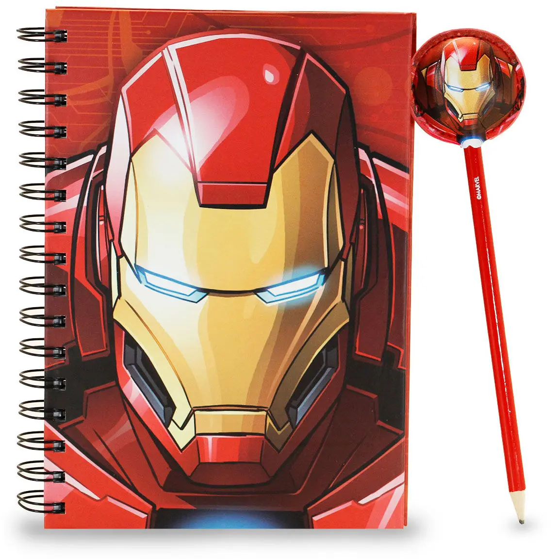 Marvel Iron Man Stark set notebook + pencil product photo