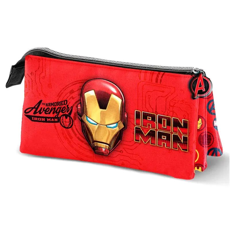 Marvel Iron Man triple pencil case product photo