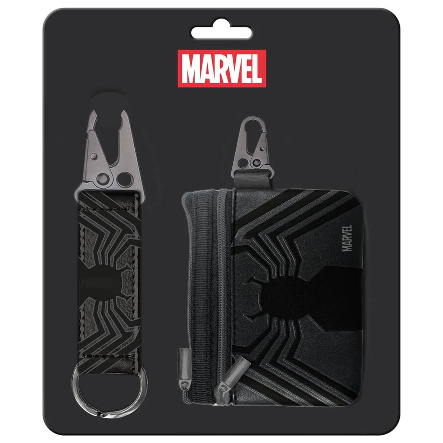 Marvel Venom keyring + purse set product photo