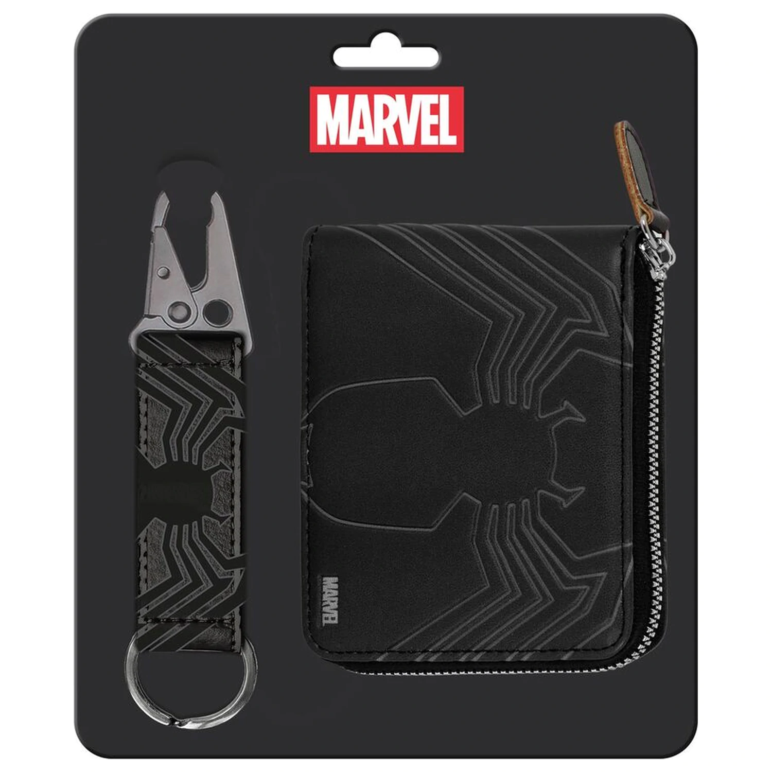 Marvel Venom keyring + wallet set product photo