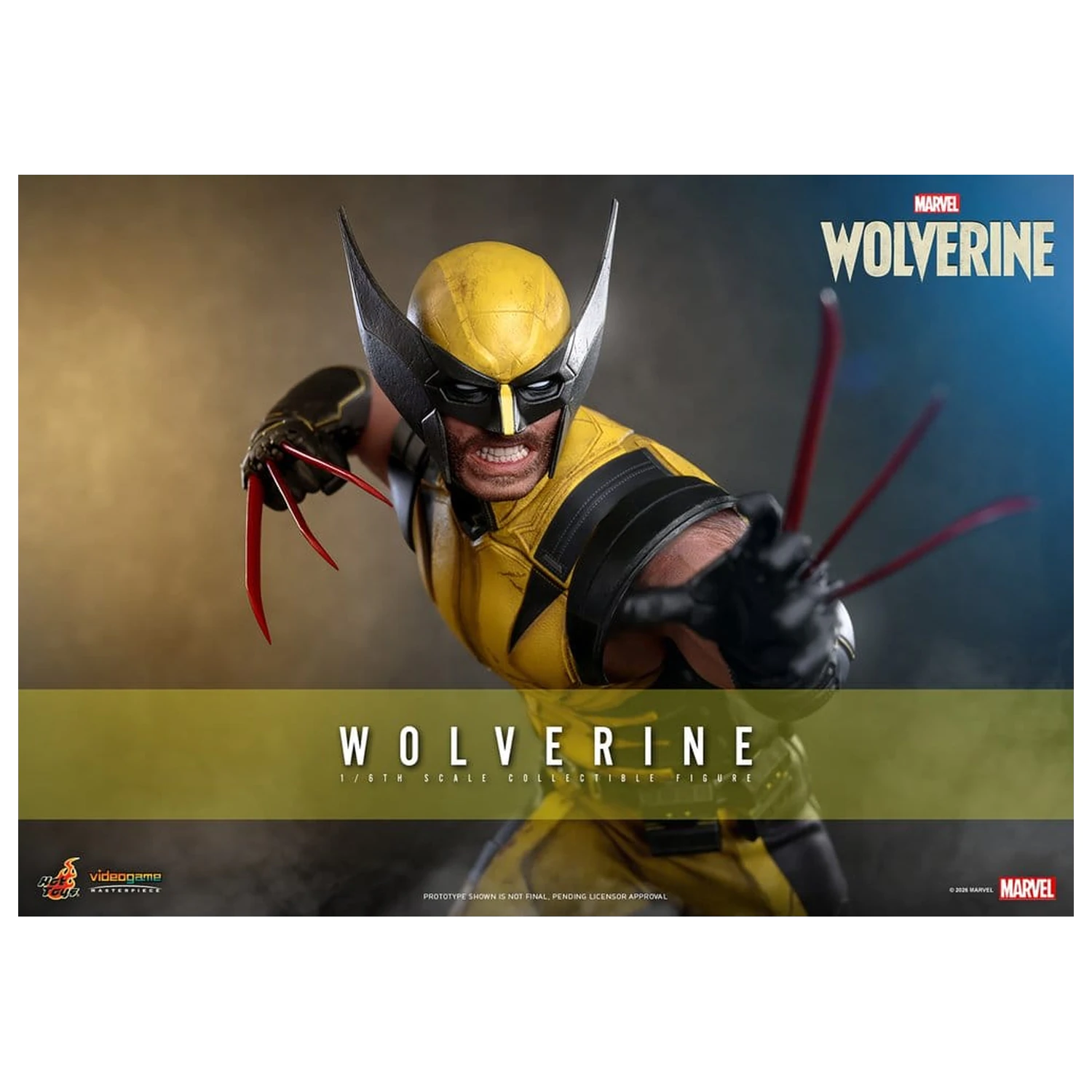 Marvel Video Game Masterpiece Action Figure 1/6 Wolverine 29 cm product photo