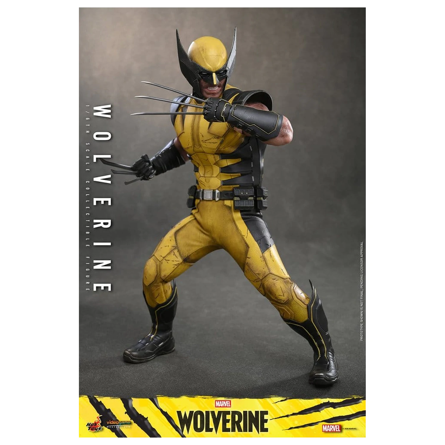 Marvel Video Game Masterpiece Action Figure 1/6 Wolverine 29 cm product photo