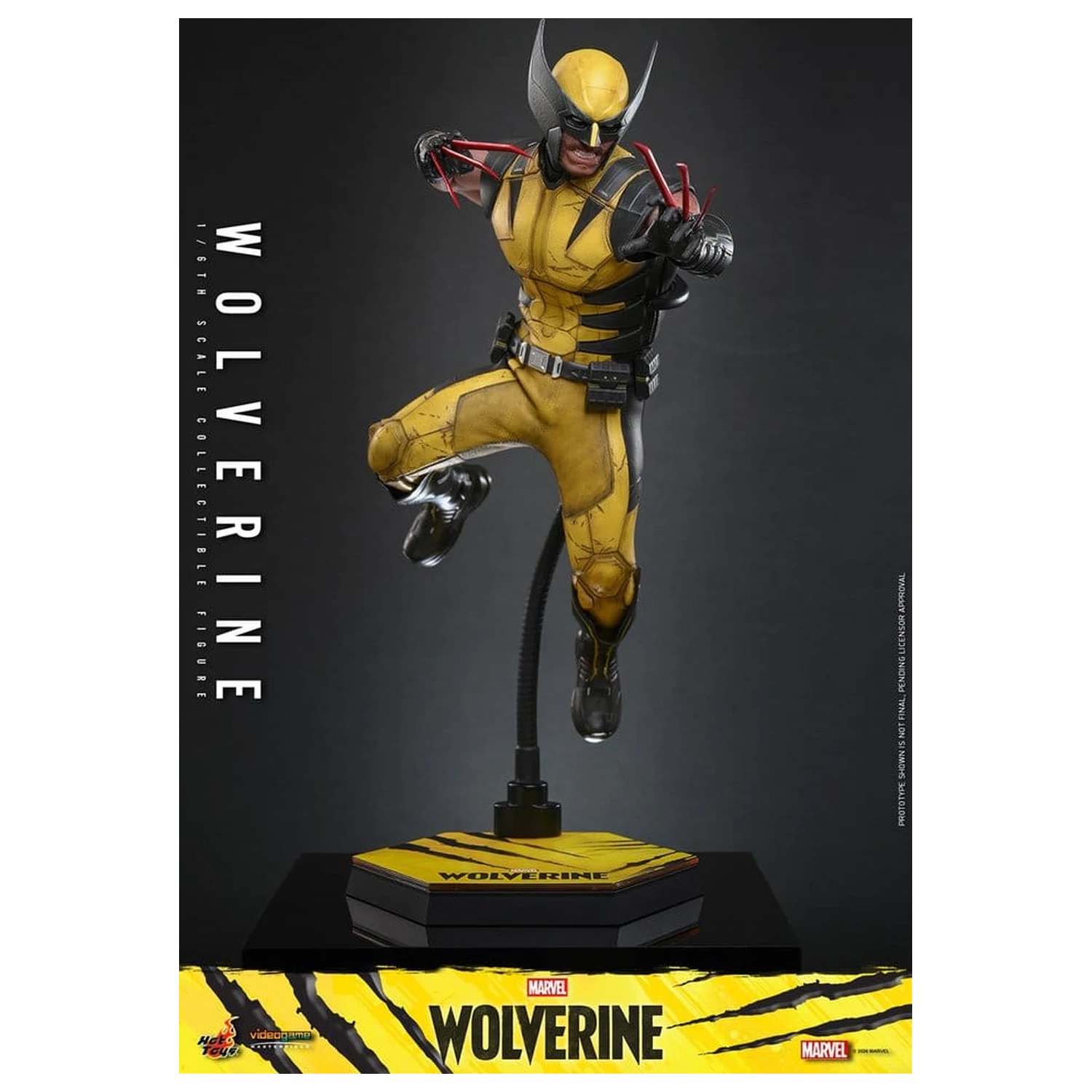 Marvel Video Game Masterpiece Action Figure 1/6 Wolverine 29 cm product photo