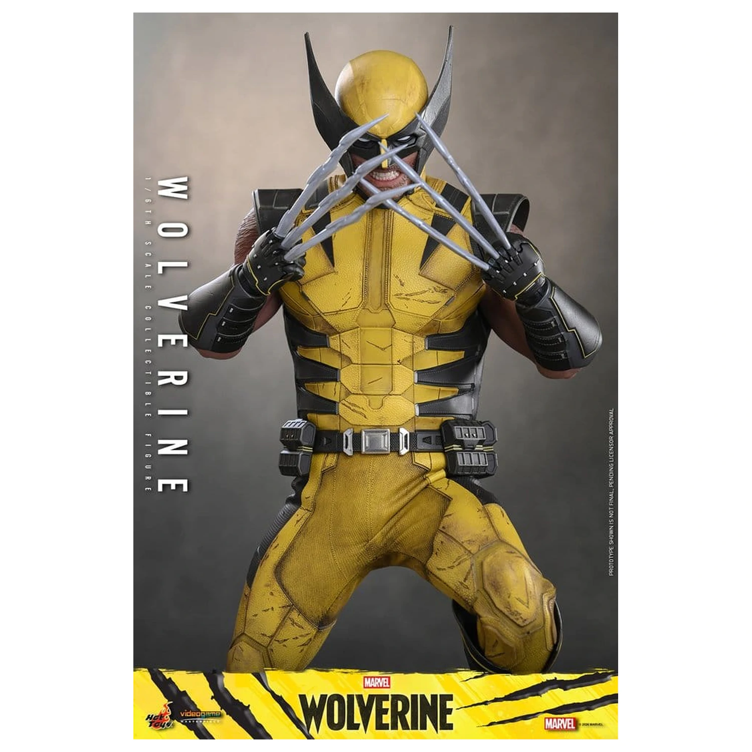 Marvel Video Game Masterpiece Action Figure 1/6 Wolverine 29 cm product photo