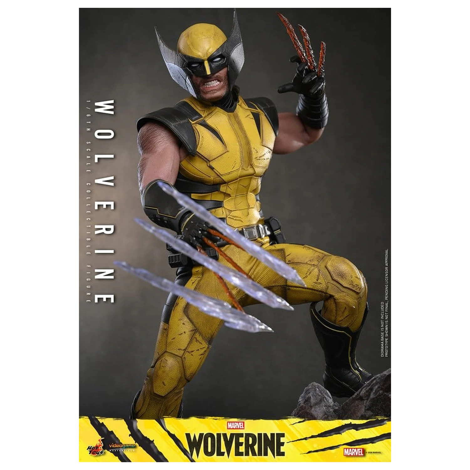Marvel Video Game Masterpiece Action Figure 1/6 Wolverine 29 cm product photo