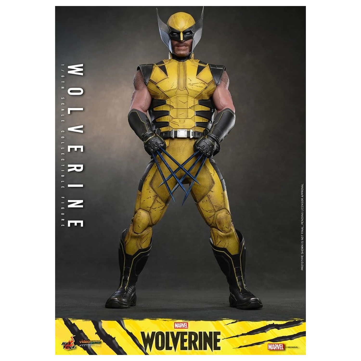 Marvel Video Game Masterpiece Action Figure 1/6 Wolverine 29 cm product photo
