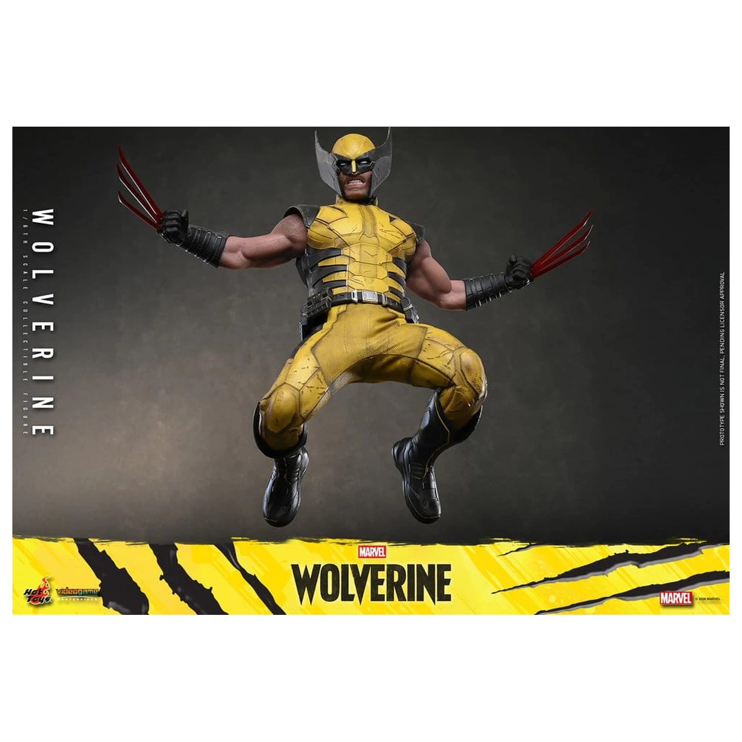 Marvel Video Game Masterpiece Action Figure 1/6 Wolverine 29 cm product photo