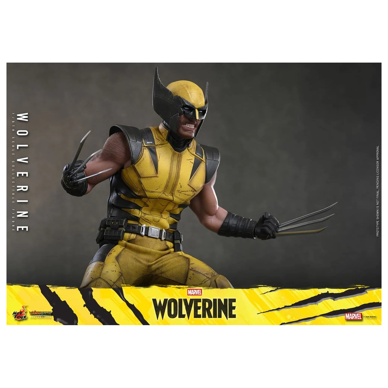 Marvel Video Game Masterpiece Action Figure 1/6 Wolverine 29 cm product photo