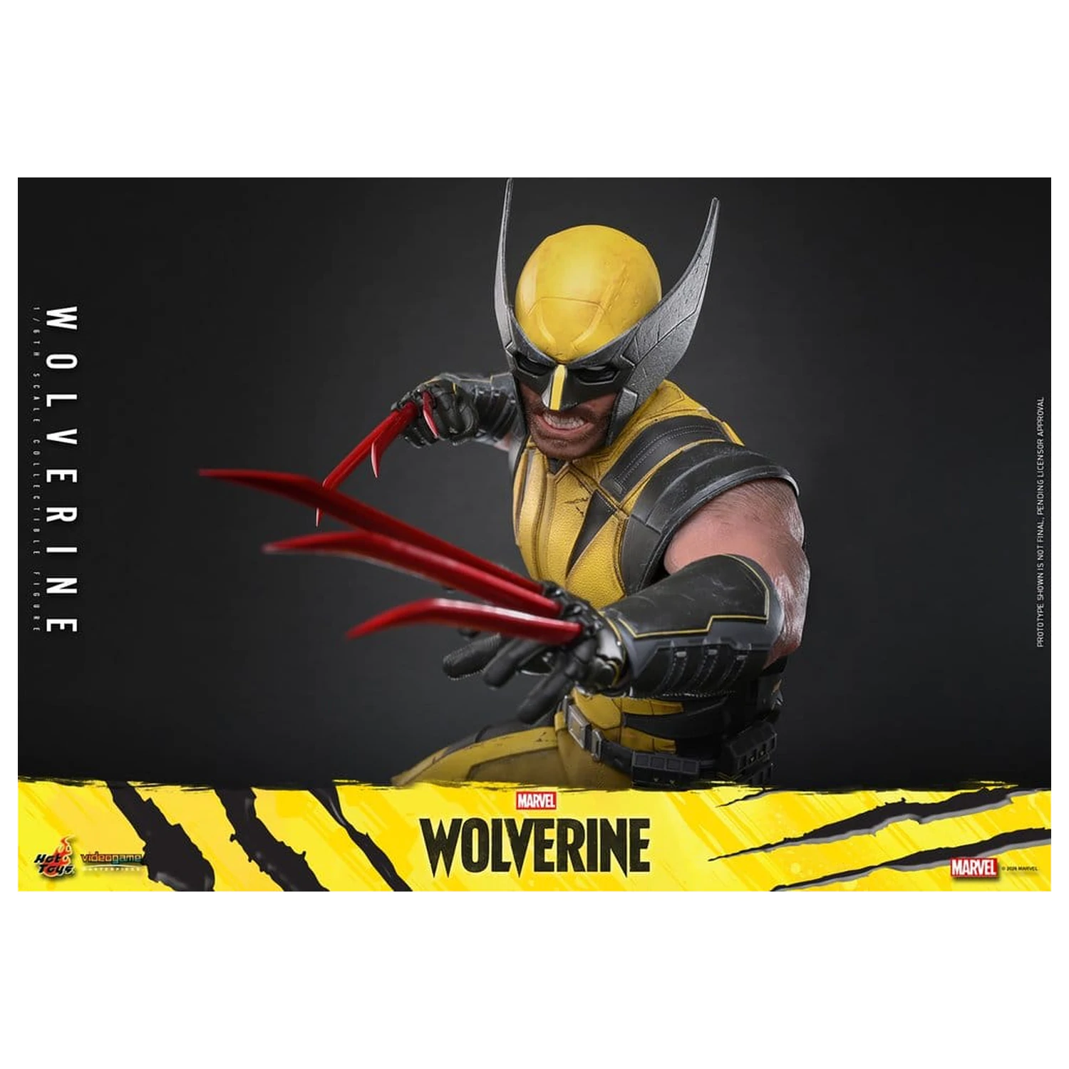 Marvel Video Game Masterpiece Action Figure 1/6 Wolverine 29 cm product photo
