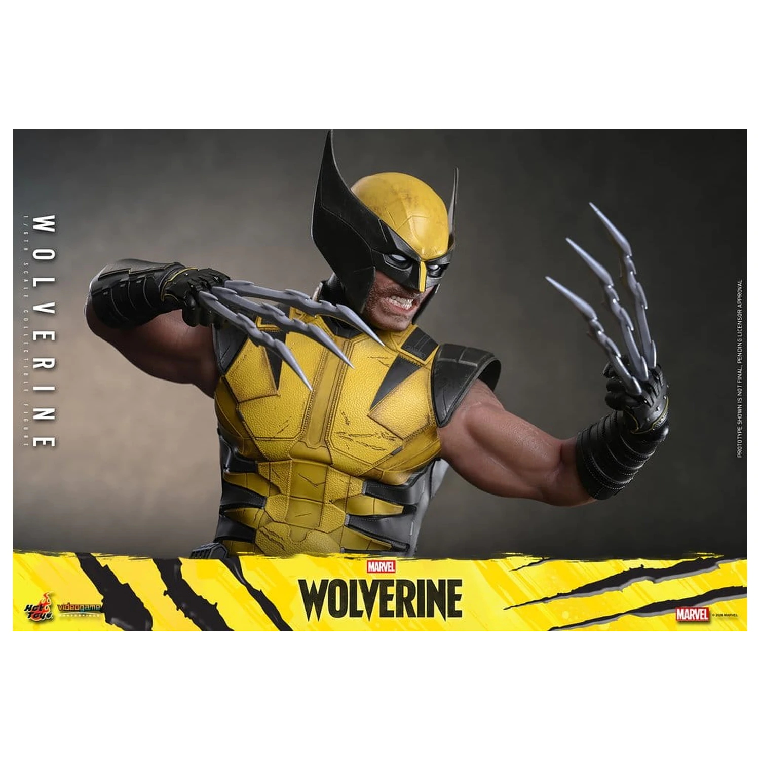 Marvel Video Game Masterpiece Action Figure 1/6 Wolverine 29 cm product photo