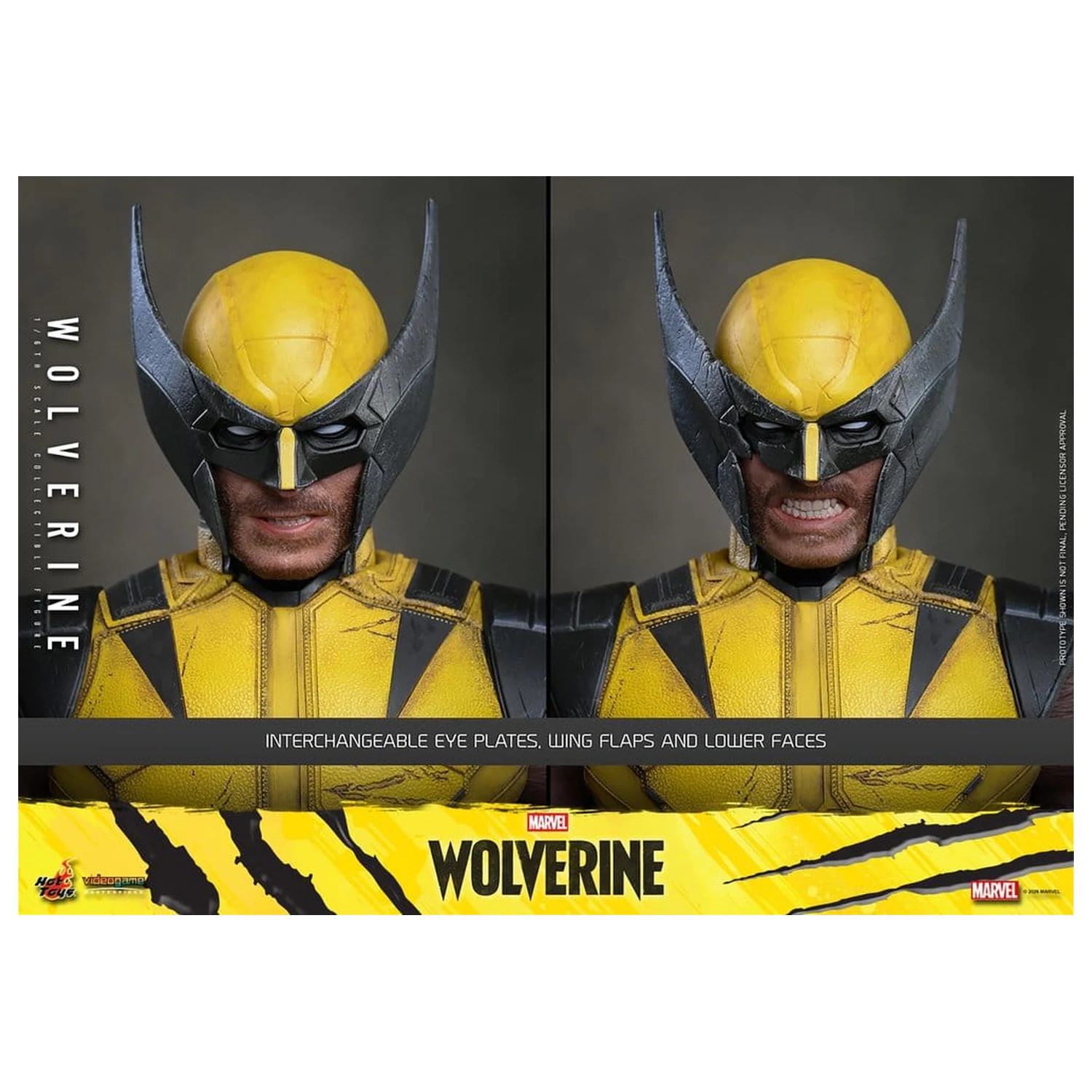 Marvel Video Game Masterpiece Action Figure 1/6 Wolverine 29 cm product photo