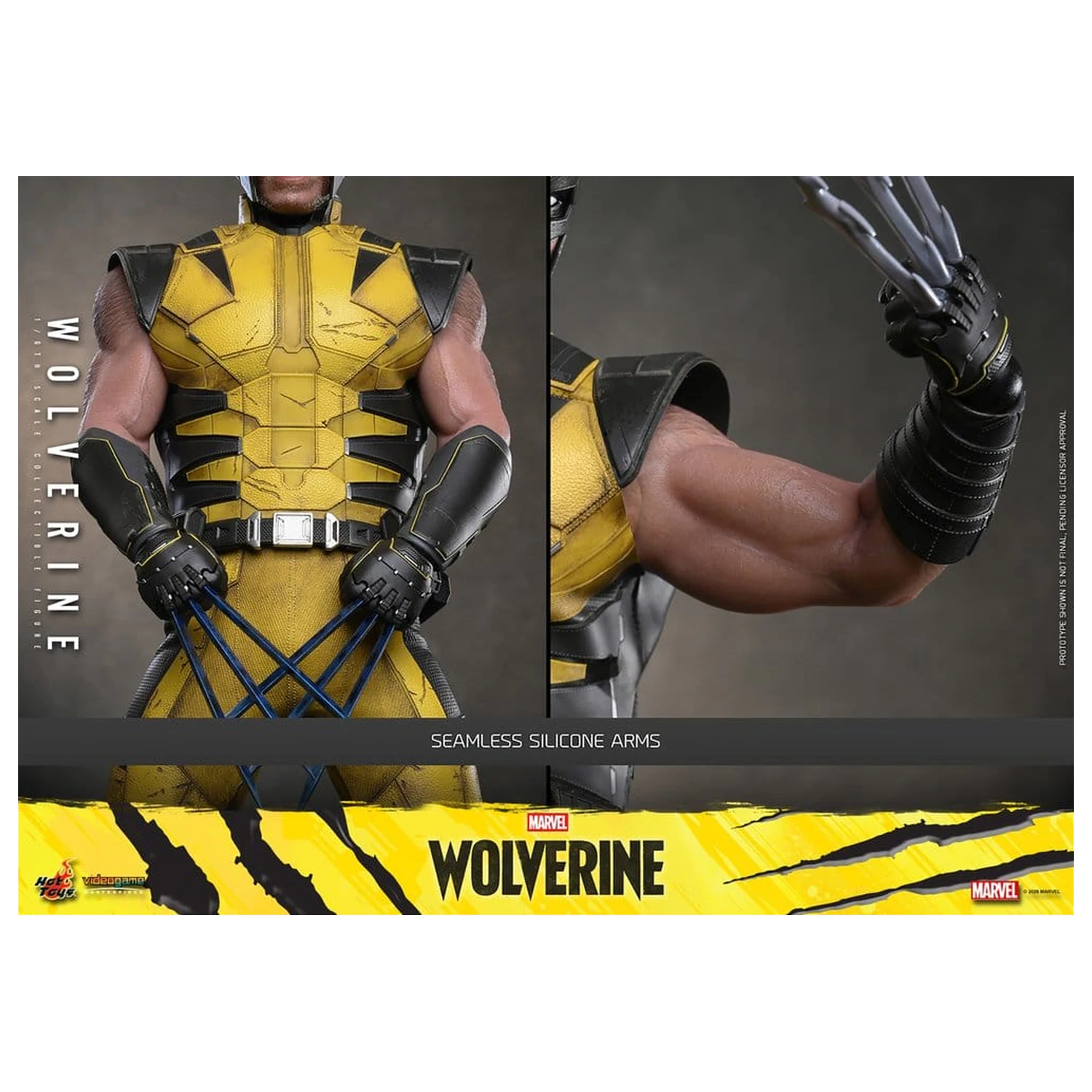 Marvel Video Game Masterpiece Action Figure 1/6 Wolverine 29 cm product photo