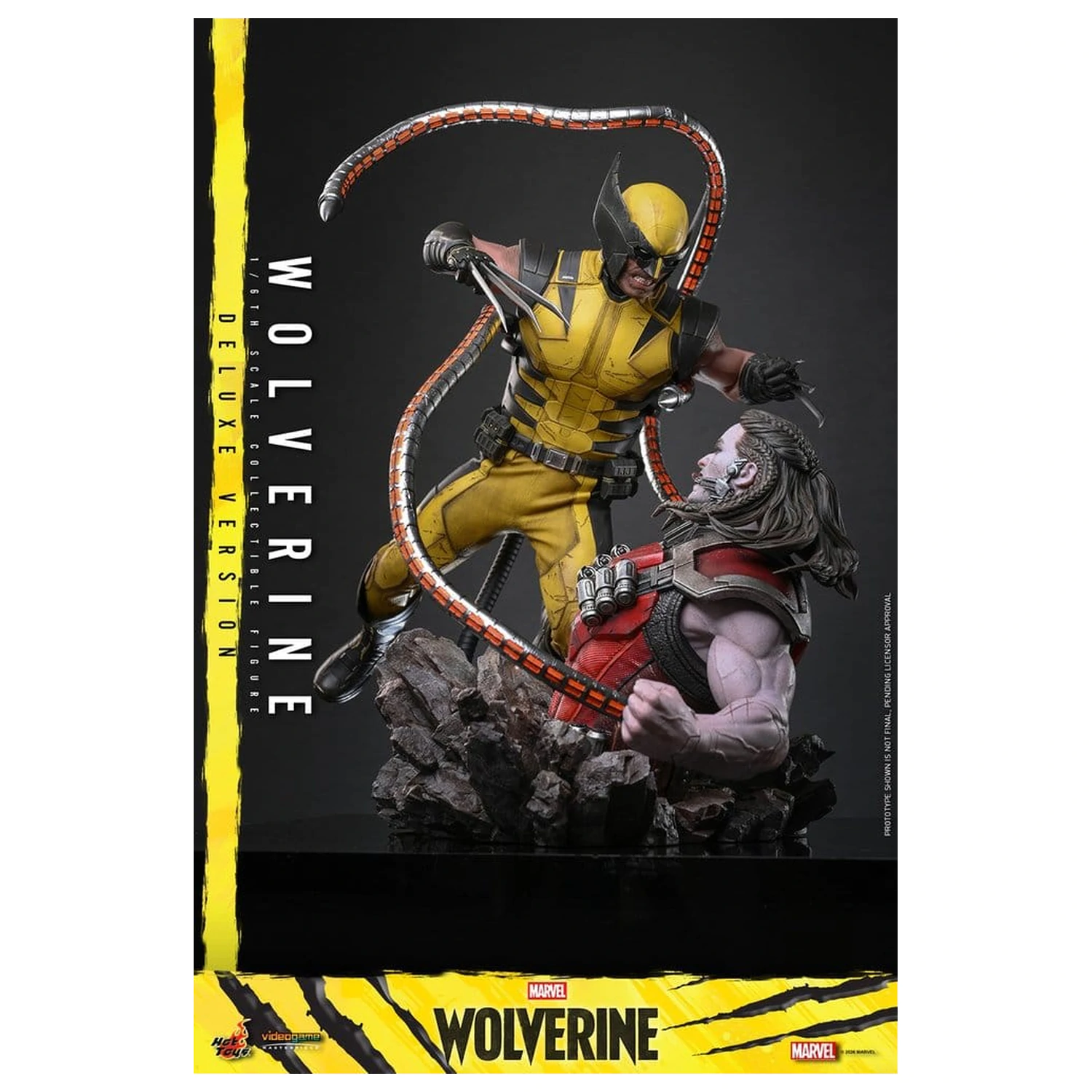 Marvel Video Game Masterpiece Action Figure 1/6 Wolverine (Deluxe Version) 29 cm product photo