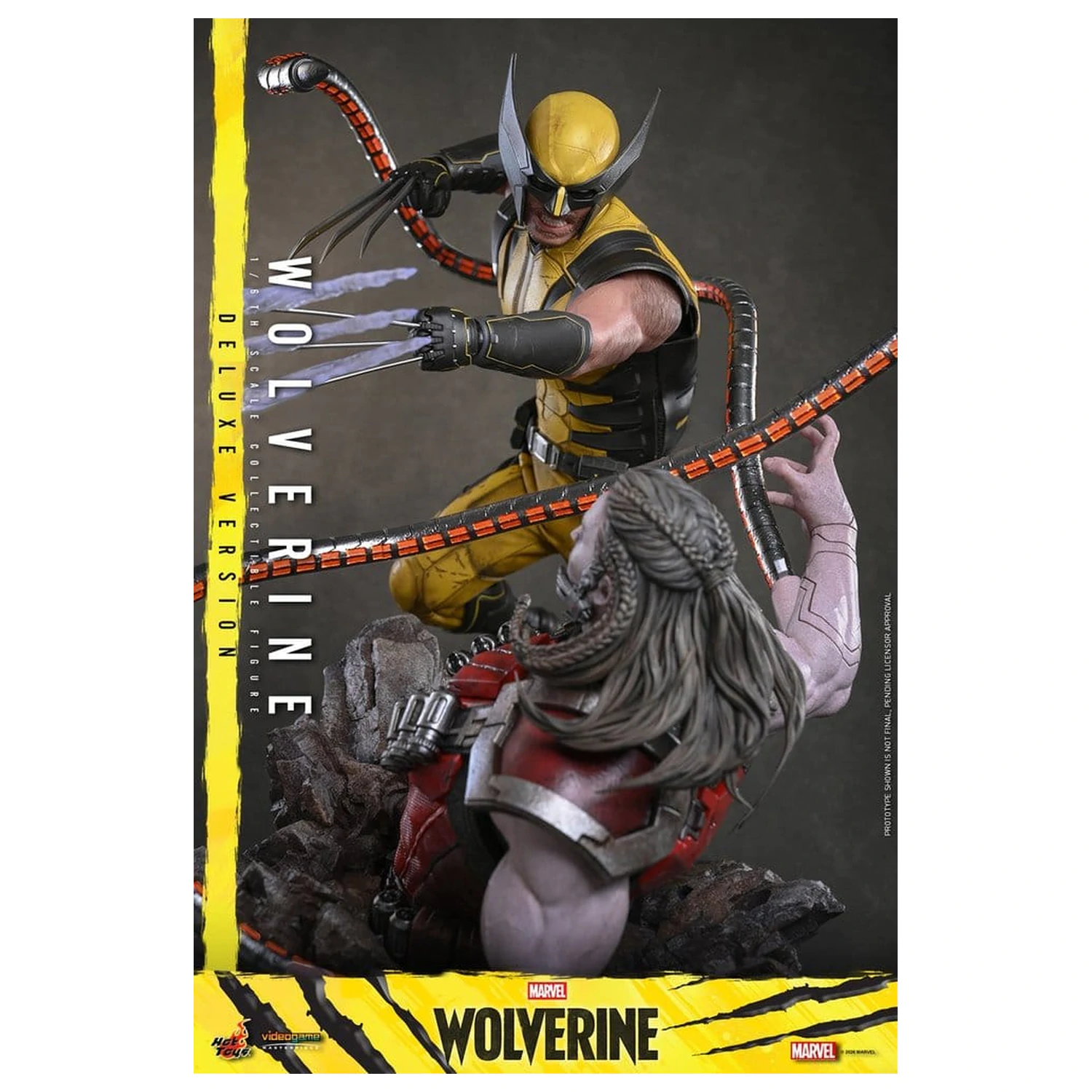 Marvel Video Game Masterpiece Action Figure 1/6 Wolverine (Deluxe Version) 29 cm product photo