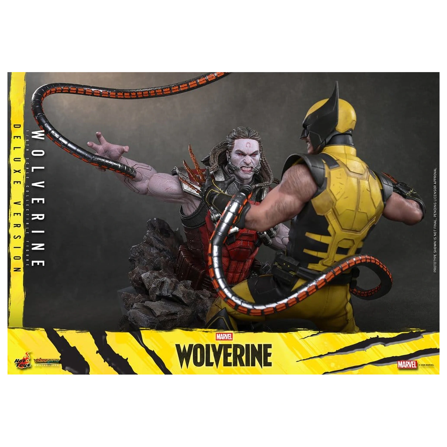 Marvel Video Game Masterpiece Action Figure 1/6 Wolverine (Deluxe Version) 29 cm product photo