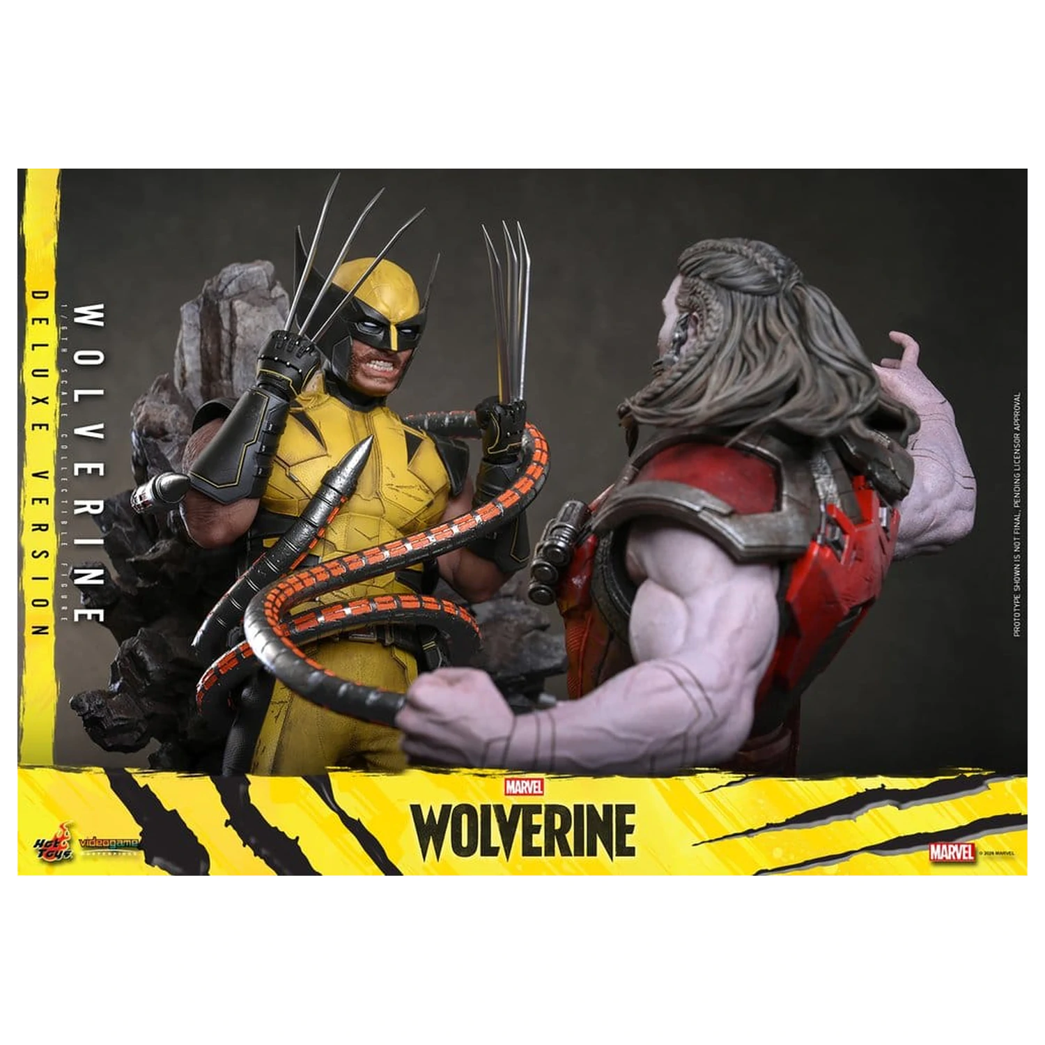 Marvel Video Game Masterpiece Action Figure 1/6 Wolverine (Deluxe Version) 29 cm product photo