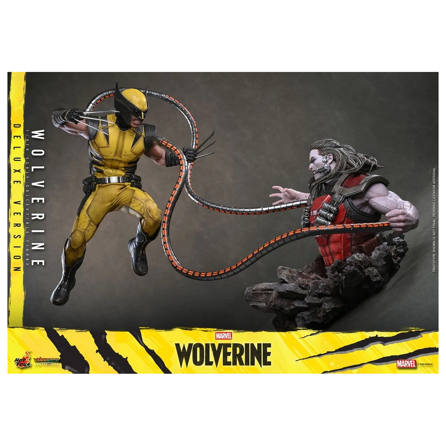 Marvel Video Game Masterpiece Action Figure 1/6 Wolverine (Deluxe Version) 29 cm product photo