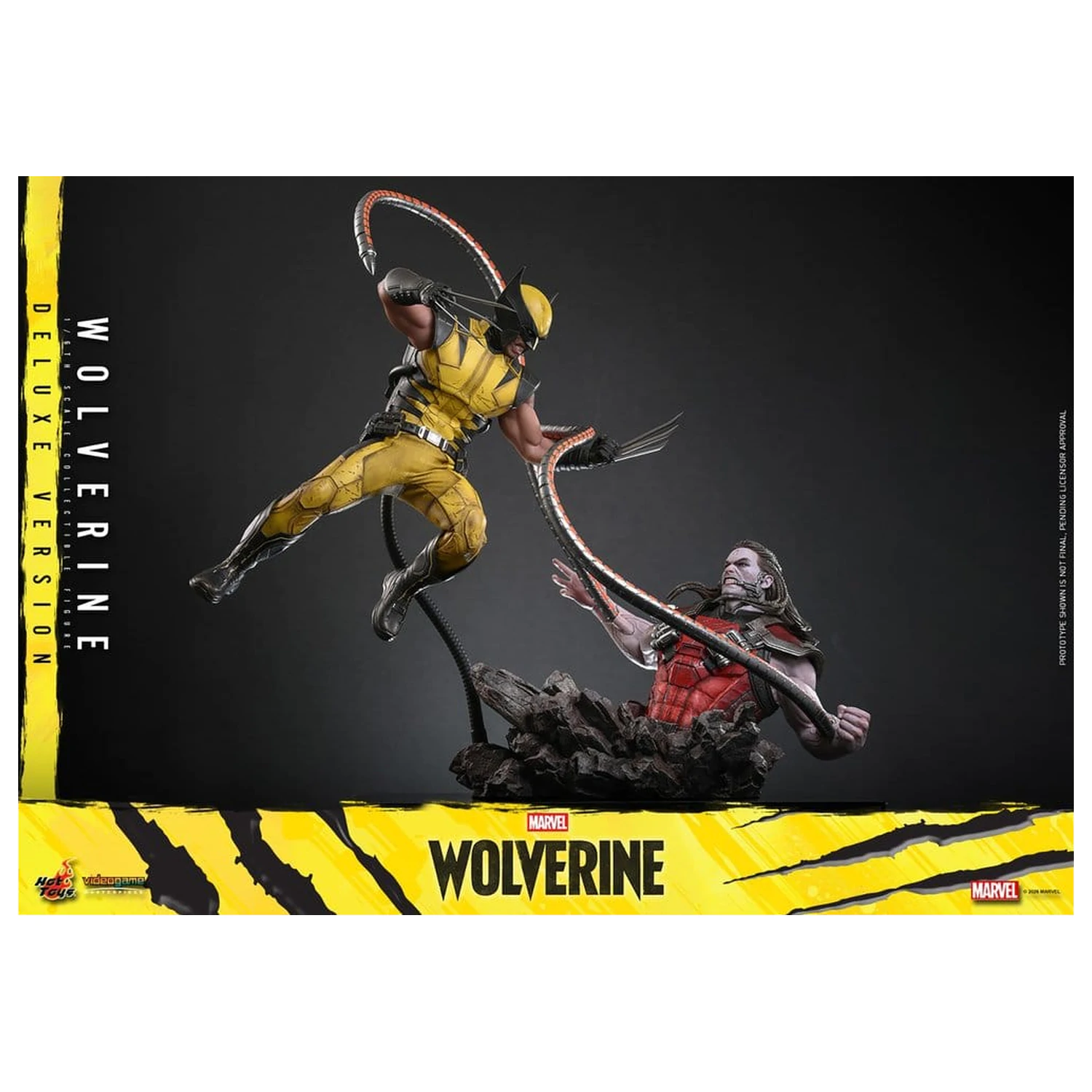 Marvel Video Game Masterpiece Action Figure 1/6 Wolverine (Deluxe Version) 29 cm product photo