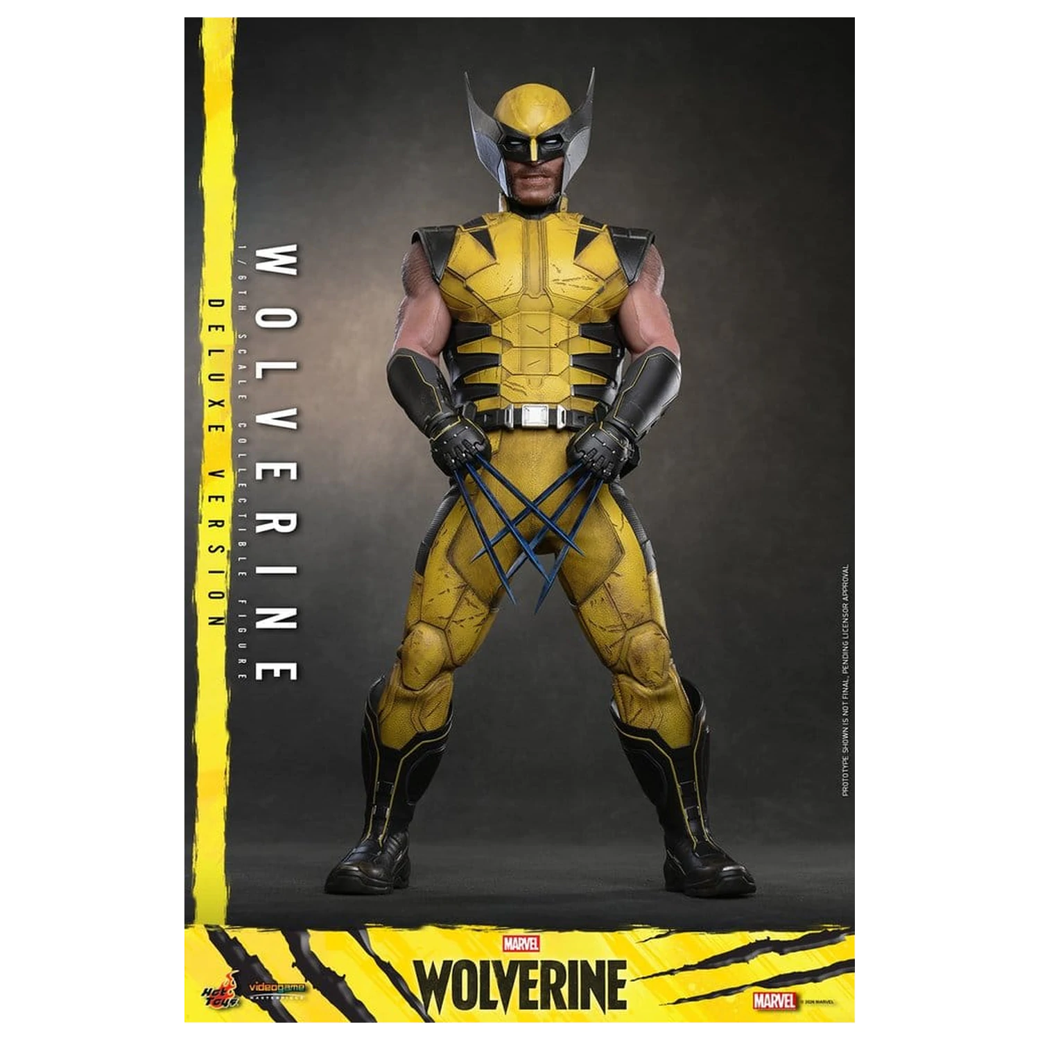 Marvel Video Game Masterpiece Action Figure 1/6 Wolverine (Deluxe Version) 29 cm product photo