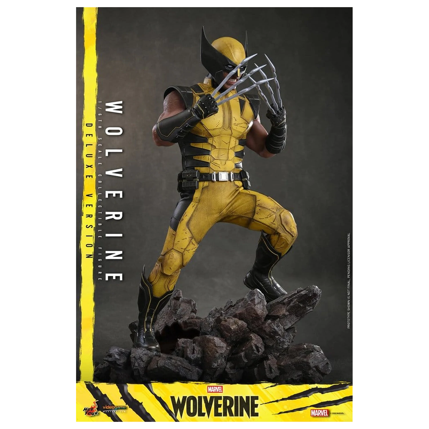 Marvel Video Game Masterpiece Action Figure 1/6 Wolverine (Deluxe Version) 29 cm product photo