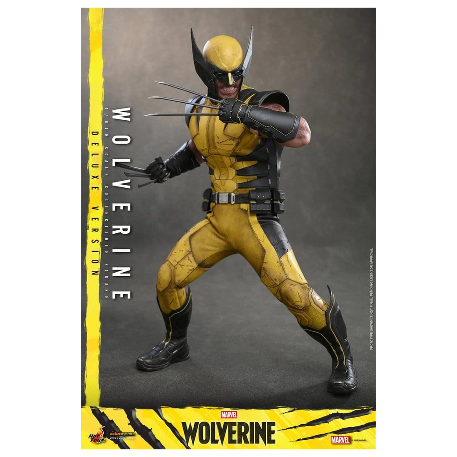 Marvel Video Game Masterpiece Action Figure 1/6 Wolverine (Deluxe Version) 29 cm product photo