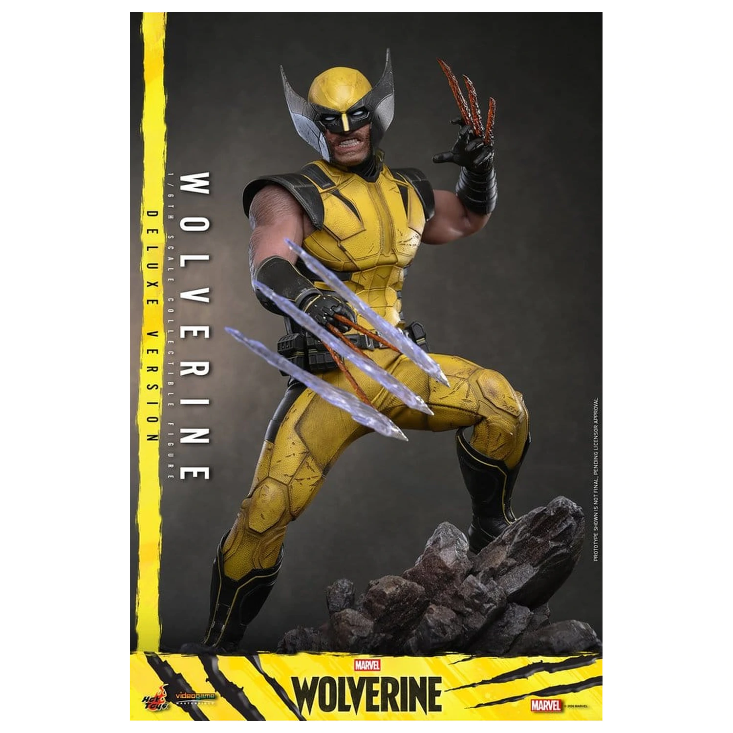 Marvel Video Game Masterpiece Action Figure 1/6 Wolverine (Deluxe Version) 29 cm product photo