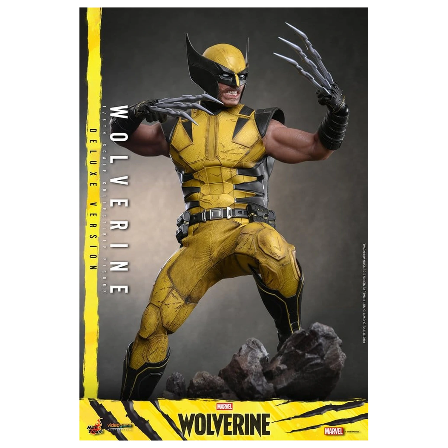 Marvel Video Game Masterpiece Action Figure 1/6 Wolverine (Deluxe Version) 29 cm product photo