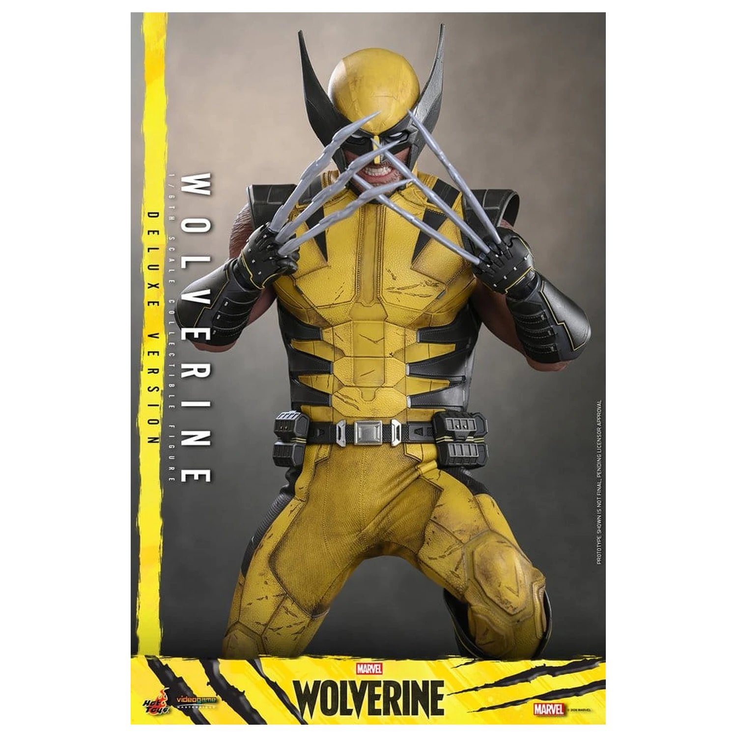 Marvel Video Game Masterpiece Action Figure 1/6 Wolverine (Deluxe Version) 29 cm product photo