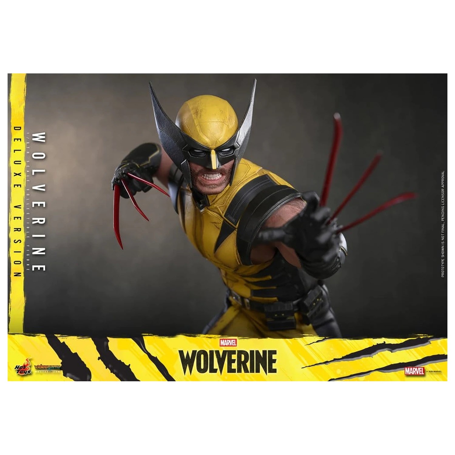 Marvel Video Game Masterpiece Action Figure 1/6 Wolverine (Deluxe Version) 29 cm product photo