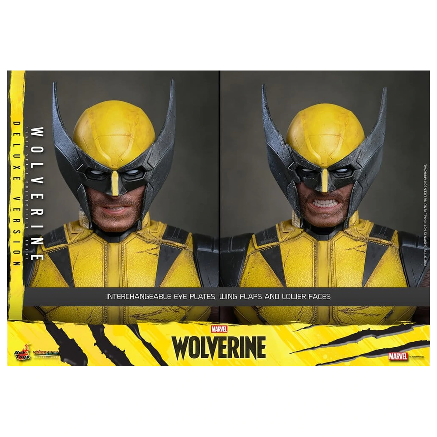 Marvel Video Game Masterpiece Action Figure 1/6 Wolverine (Deluxe Version) 29 cm product photo