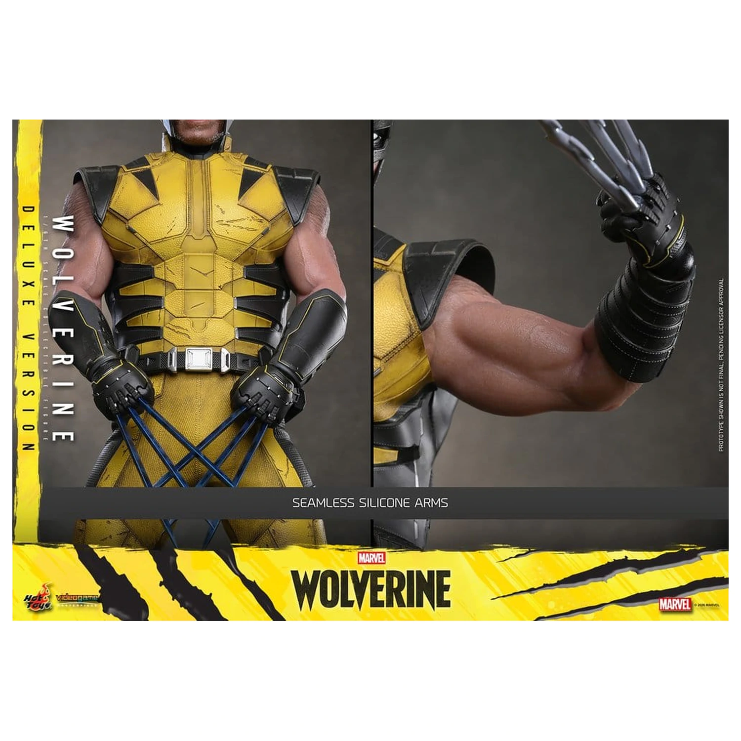 Marvel Video Game Masterpiece Action Figure 1/6 Wolverine (Deluxe Version) 29 cm product photo