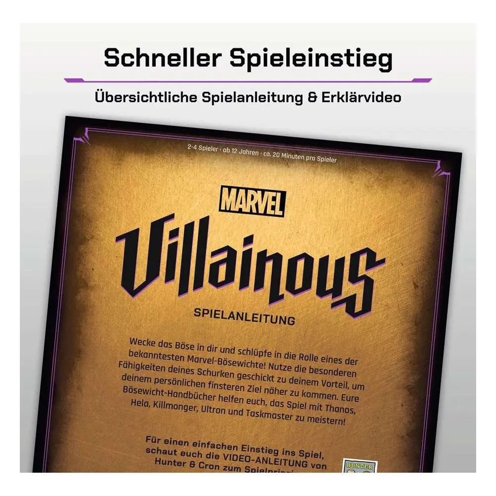 Marvel Villainous Board Game Infinite Power  *German Edition* product photo