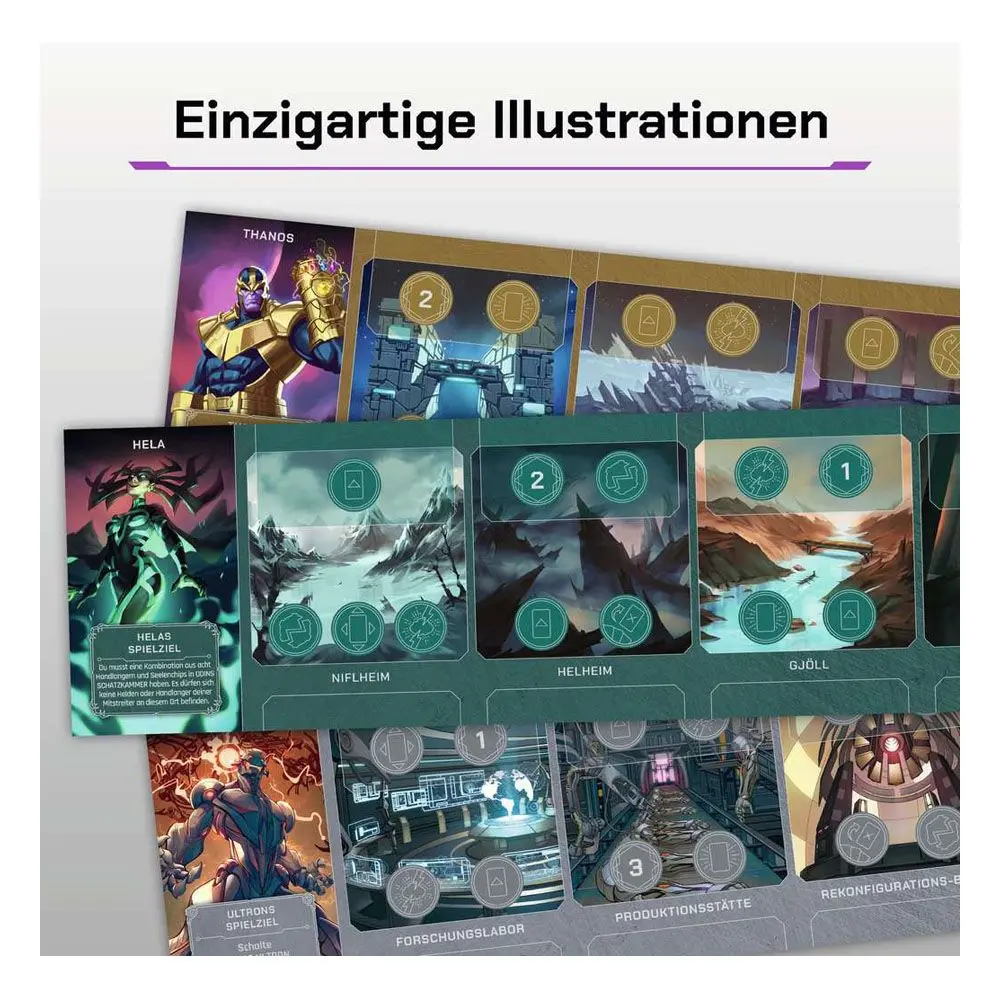Marvel Villainous Board Game Infinite Power  *German Edition* product photo