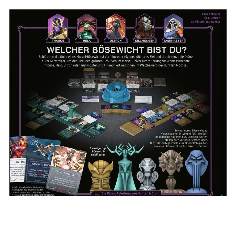 Marvel Villainous Board Game Infinite Power  *German Edition* product photo