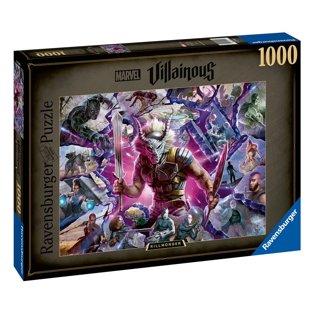 Marvel Villainous Jigsaw Puzzle Killmonger (1000 pieces) product photo