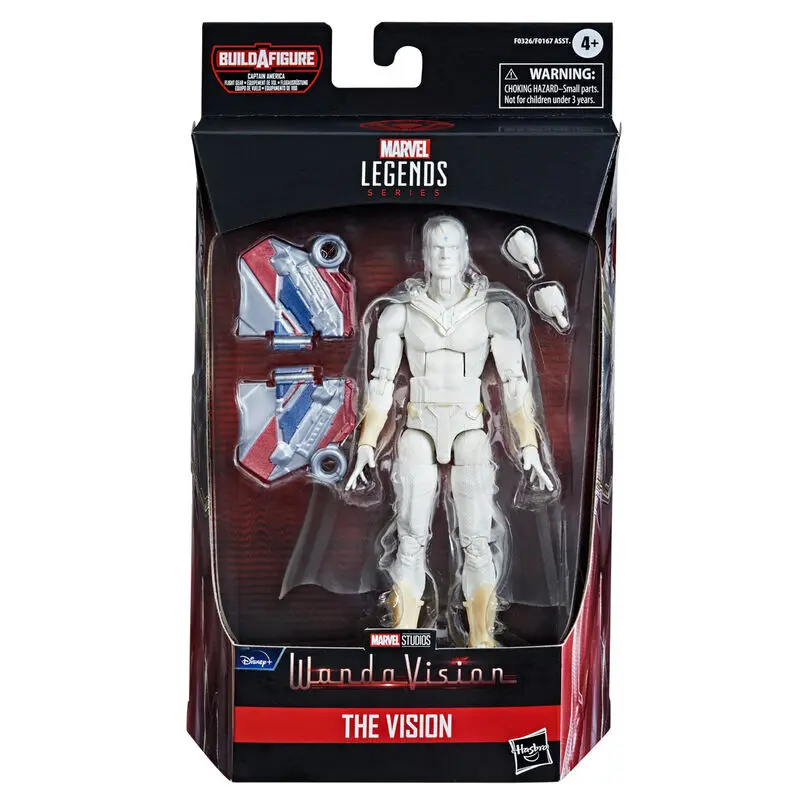 WandaVision Marvel Legends Action Figure Captain America (Flight Gear) BAF: The Vision 15 cm product photo
