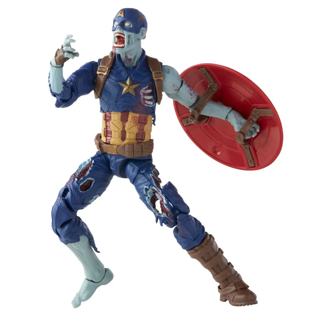 Marvel What If Captain America Zombie Legends figure 15cm product photo